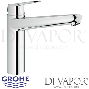 Grohe Eurodisc Cosmopolitan Single-Lever Sink Mixer (1/2 Inch) - 2010 to 2011 - Spare Parts 31206002 GEN1